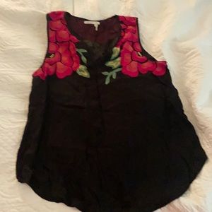Stunning embroidered top Vintage Anthropology